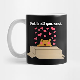 Cat is all you need Mug